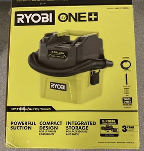 Ryobi 18 V Akku 1 Gal. Nass-/Trockensauger NUR WERKZEUG PCL733B - Bild 1 von 3