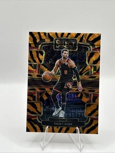 🌟 ZACH LAVINE - 2023-24 Panini Select TIGER STRIPE PRIZM SSP Estuche Hit #16 Bulls - Imagen 1 de 9