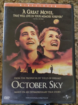 October Sky - DVD -  Like New - Chris Ellis,Elya Baskin,Natalie Canerday,Chad L - Image 1 of 4