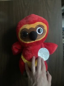 Peluche Harry Potter Red Fawkes Phoenix NUOVO occhio graffiato 12" - Foto 1 di 4