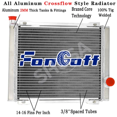 Aluminum Radiator fit 2012~2018 Can Am Outlander 450 500 650 800 1000 Foto 1 de 4