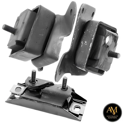 Soportes de motor y montaje de transmisión 3 piezas para Ford F-100 83-82 V6-3,8 L Foto 1 de 4