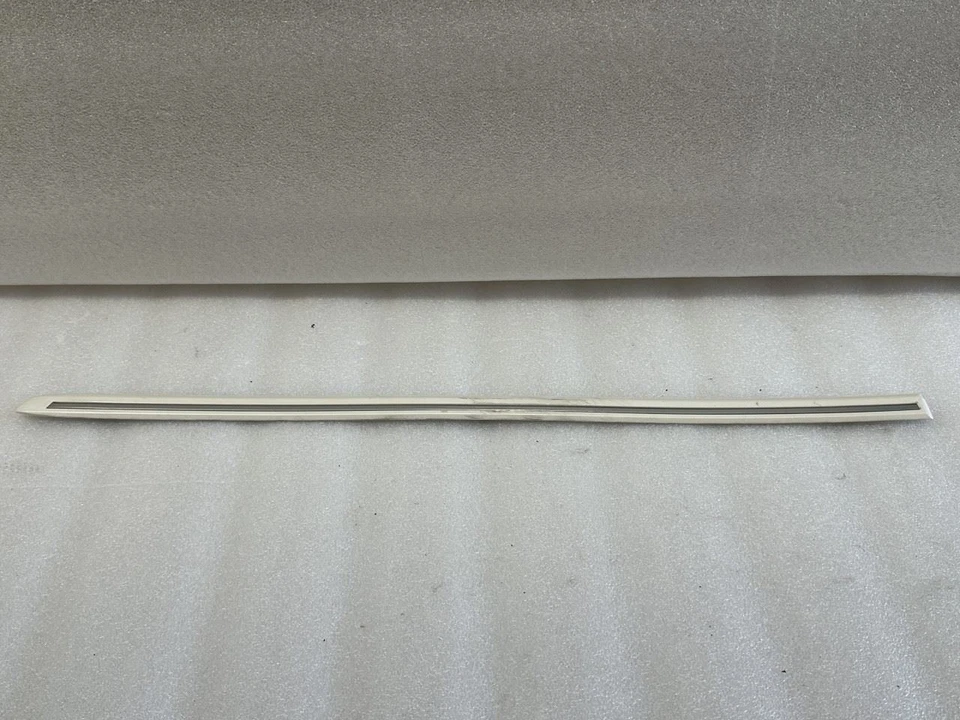 Toyota Avalon 2000 2001 2002 2003 2004 puerta trasera izquierda moldura impacto moldura blanco Foto 1 de 4