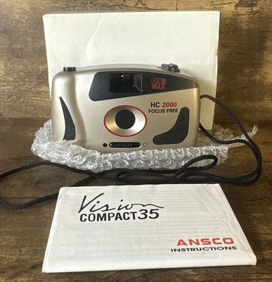 DS Max HC2000 Focus Free Point & Shoot 35mm Film VTG Camera in Box Fast Shipping - Image 1 of 4