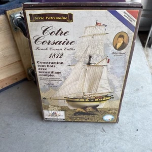 Soclaine Holz Schiffsmodell 1:50 Cotre Corsaire - Bild 1 von 3