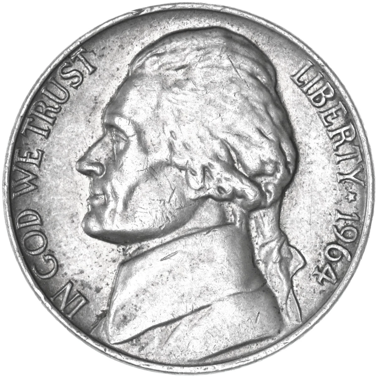 Circulated 1964 US Jefferson Nickels (1938-Now) for sale | eBay