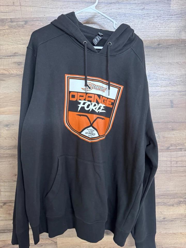 Spearpoint Performance Hooks Hoodie Orange Force - Image 1 of 4