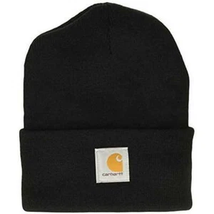 Carhartt Knit Cuffed Beanie A18. Adult Black. - Picture 1 of 1