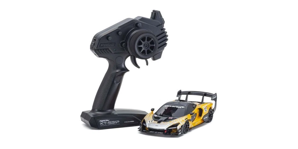 Kyosho Mini-Z RWD McLaren Senna GTR Orange W-MM KYO32340OR