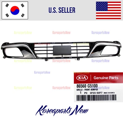 Grille Front Bumper LOWER 86560G5100 ⭐OEM⭐ Kia Niro 2017-2019 - Image 1 of 4