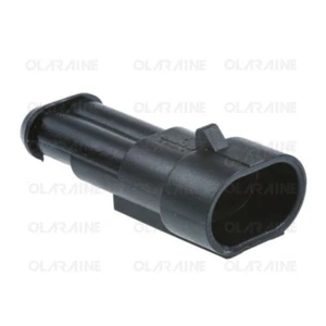 100 Stück Original 282104-1 Kfz Stecker 2 Positionen 24 VDC - Bild 1 von 3