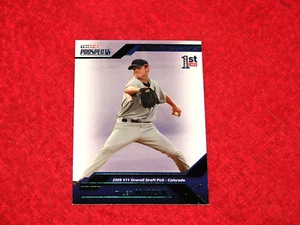 TYLER MATZEK ROCKIES 2009 TRISTAR PROSPECTS PLUS #10 GREEN 20/25 (B1) - Picture 1 of 1