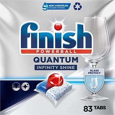 Finish Quantum Infinity Shine Spülmaschinentabs – 2 x 83 Tabs - Bild 1 von 4
