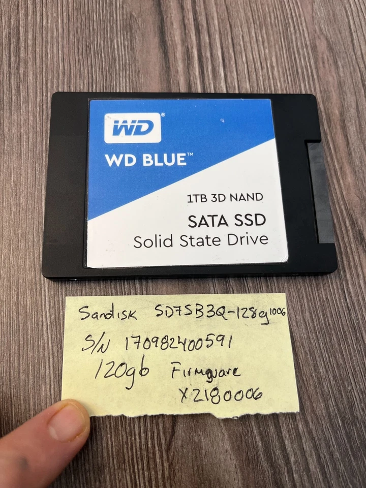 Sandisk 128GB X300s 2.5in SSD SATA III Solid State SD7SB3Q-128G-1006 - Image 1 of 1