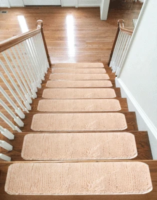 New Carpet Stair Treads NON-SLIP MACHINE WASHABLE Rugs,Scott 30mm Thick-22x67cm - Image 1 of 4