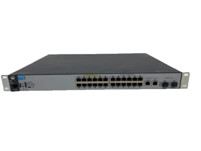 HP Aruba 2530 24 PoE+ Managed Network Switch With Rack Ears J9779A - Image 1 of 4
