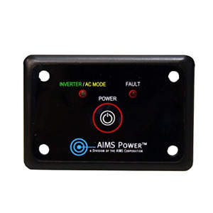 AIMS Power REMOTEHF Flush Mount Power Inverter Remote On/Off Switch