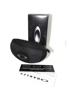 1x Oakley X-Large Bóveda Cremallera Estuche Caja Folleto Conjunto Gafas Gafas Gafas Clamshel - Imagen 1 de 6
