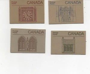 Canada Stamps 1985 4 Government Buildings Booklets complete MNH - Picture 1 of 1