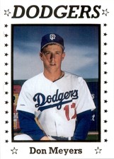 1990 Great Falls Dodgers Sports Pro #17 Don Meyers