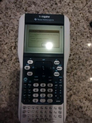 Texas Instruments Graphing Calculator TI-Nspire w/TI Nspire Touchpad Tested - Image 1 of 4