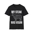 Funny T-shirt for Meat Lover Shirt for Carnivore T Shirt My Steak Was Vegan 