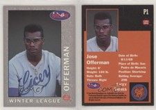 1993 Lime Rock Dominican Winter League Promos Jose Offerman #P1