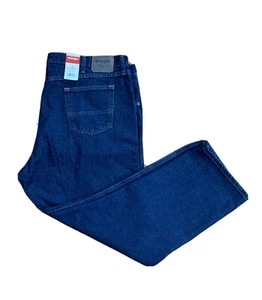 NWT Wrangler Authentics Dark Blue Jeans Size 46 X 30 Denims ZM200RD - Picture 1 of 7