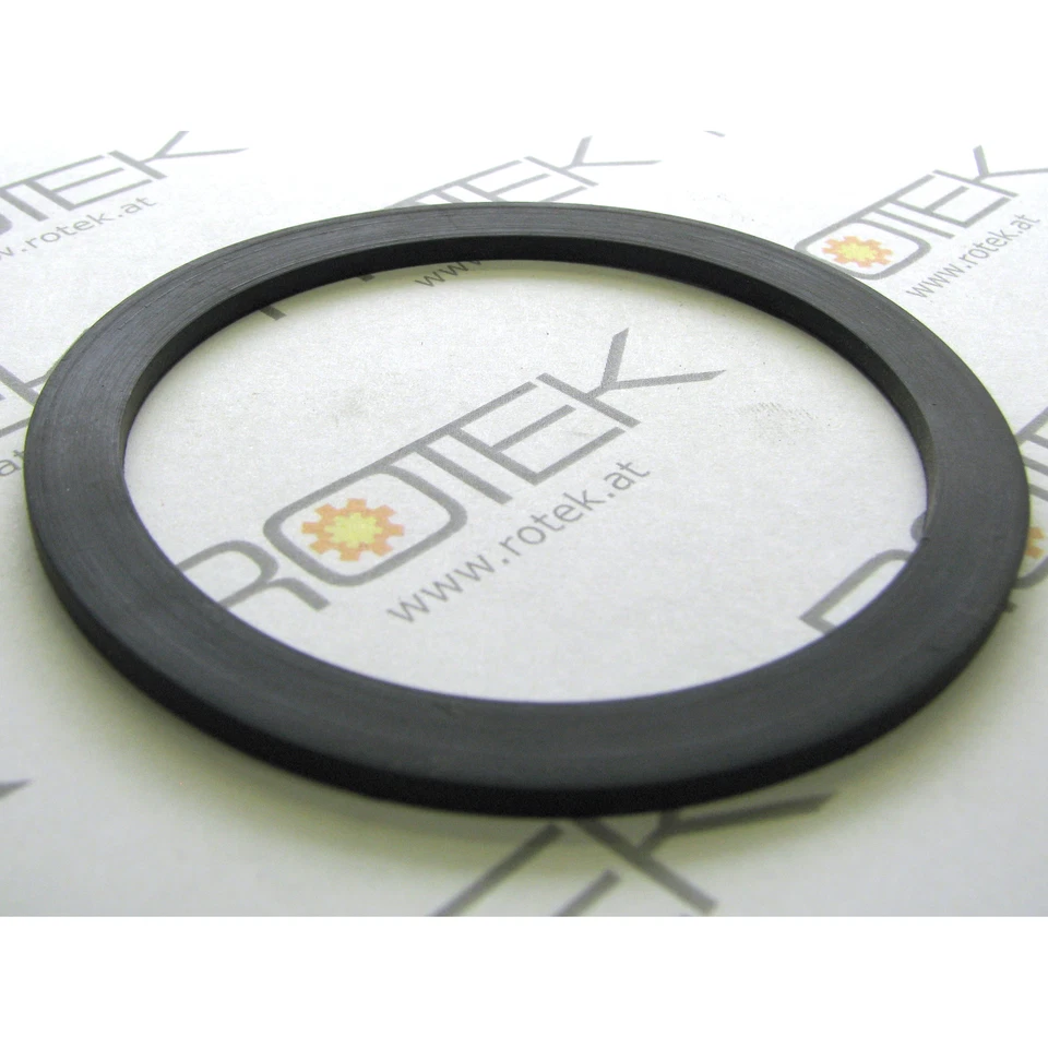 ROTEK Gummi Flachdichtung Dichtring Da 85, Di 69, s3mm für 3 Zoll 75mm Schlauchtülle