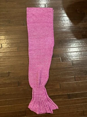 Manta cola de sirena para niñas Foto 1 de 4