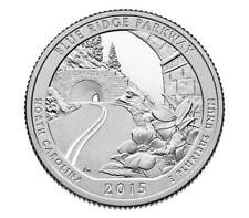 $30 - 3 Rolls - 2015 - D Mint - North Carolina - Blue Ridge Parkway Quarters