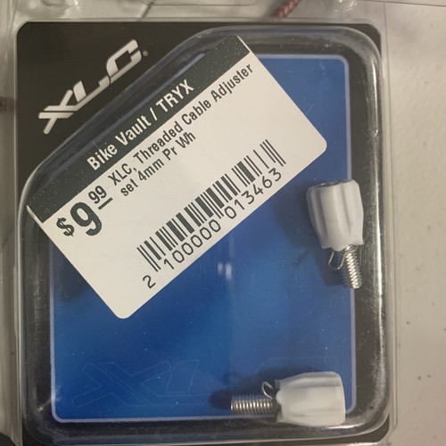 XLC Threaded 4mm Barrel Adjuster Shift. White | eBay