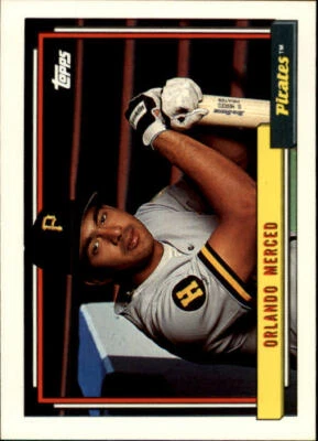 1992 Topps #637 Orlando Merced - NM - Image 1 of 2