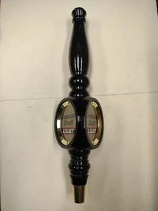 Beer Tapper or pull tap handle 3 sided  used Miller Genuine Draft Light - Picture 1 of 8