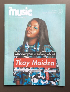 THE MUSIC MAGAZINE Tkay Maidza Issue #161 OCT 2016 Glen Hansard / Nation Blue - Picture 1 of 4
