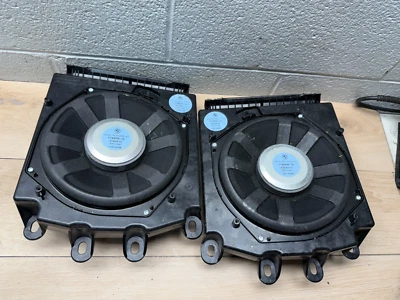 BMW E60 528I 535I 550I OEM 08-10 FRONT SET LEFT & RIGHT SIDE SUB WOOFER SPEAKER - Image 1 of 4