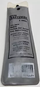 Sears Hex Key 14 Pc Set 9 46684 USA Vintage Metric - Picture 1 of 3