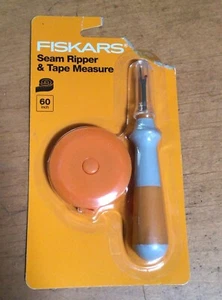 Brand new SEALED Fiskars Seam Ripper And Measuring Tape Fast Shipping - Picture 1 of 2
