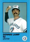 1986 Toronto Blue Jays Fire Safety Nno Dennis Lamp Card