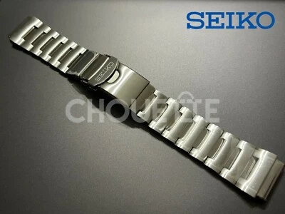 OEM Seiko 49X8JG 20mm Stainless Steel Monster Watch Band SKX781, SKX779/ NO PINS - Image 1 of 4