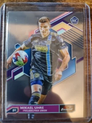2023 Topps Finest MLS Mikael Uhre Rookie RC #90 Philadelphia Union - Image 1 of 2