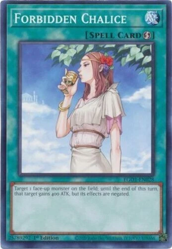 Forbidden Chalice (EGO1-EN028) - Common - 1st Edition - Image 1 of 1