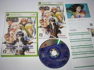 Tales of Vesperia (Japonês) XBox 360 Japão importação Vendedor dos EUA - Imagem 1 de 4