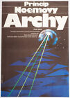 Movie Poster Noah’s Ark Principle 1987 Graphic Design 80s Cinema Art