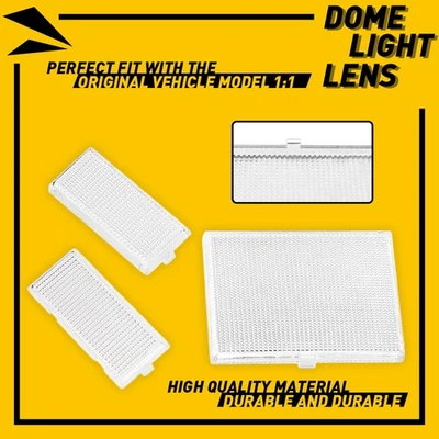 Cubierta Len Domo Mapa Luz Interior Transparente Ajuste GMC C2500 C3500 K2500 K3500 1988-00 Foto 1 de 4