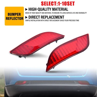 Rear Driver & Passenger Bumper Reflector Light for 2017-2023 Jeep Compass 2-20X - Image 1 of 4