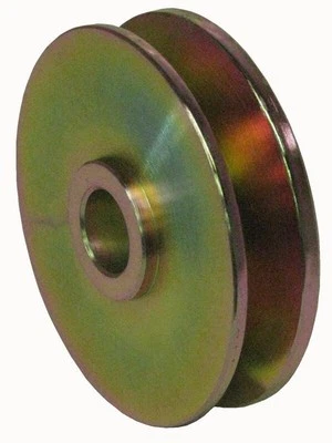 Single Groove Delco Alternator Deep V Belt Pulley Chevy Chevelle Camaro Nova - Imagen 1 de 3