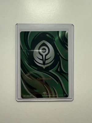 Riftbound: League of Legends Origins English Ver. Calm Rune 042b [Promo Card] - Image 1 of 2