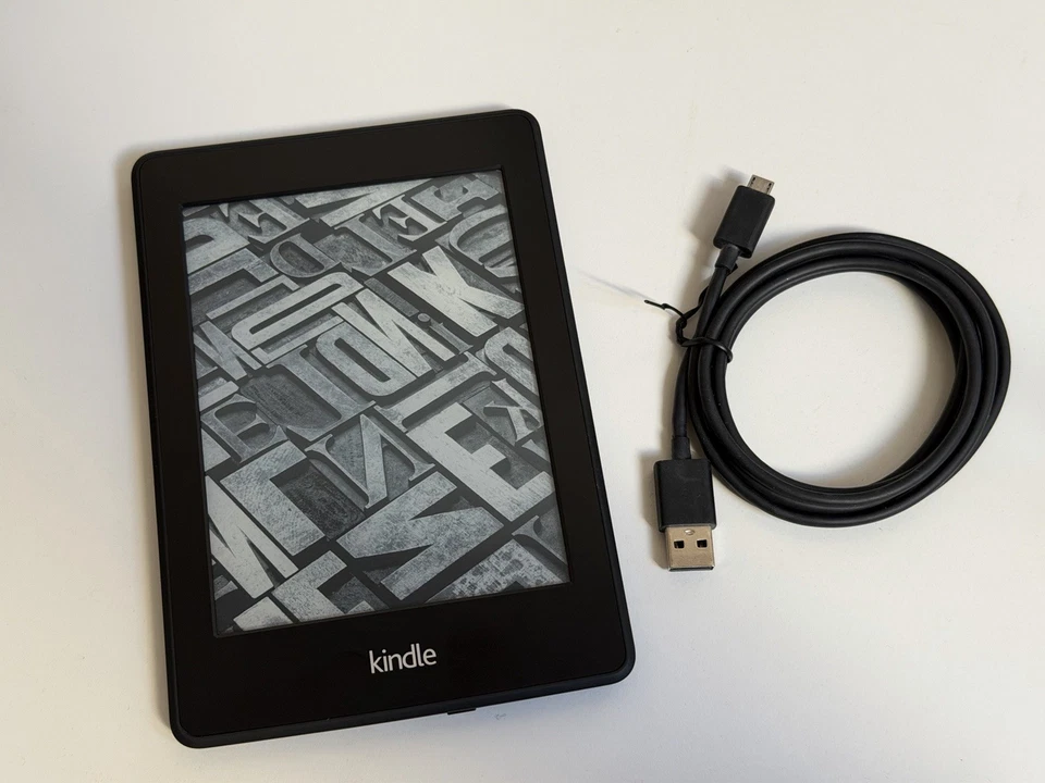 Kindle Paperwhite 2 (DP75SDI)  - Amazon - Schwarz – WLAN – 4GB - Lesen - Buch - Bild 1 von 4