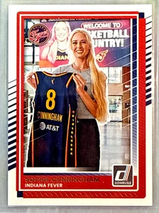 Sophie Cunningham 2025 Panini Donruss WNBA Base Card - #24 Indiana Fever Uniform - Bild 1 von 4